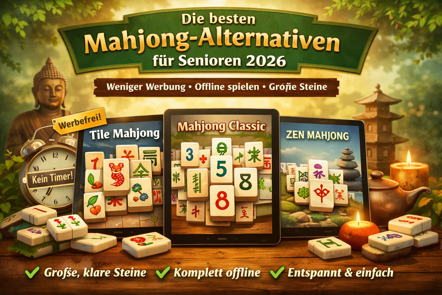 Beste Alternativen zu Vita Mahjong