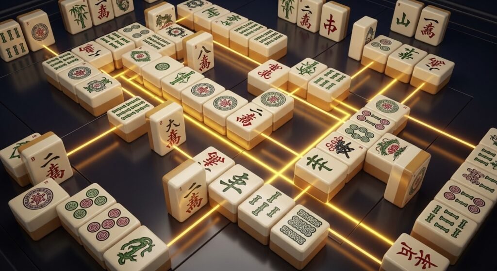 Mahjong Chain kostenlos spielen