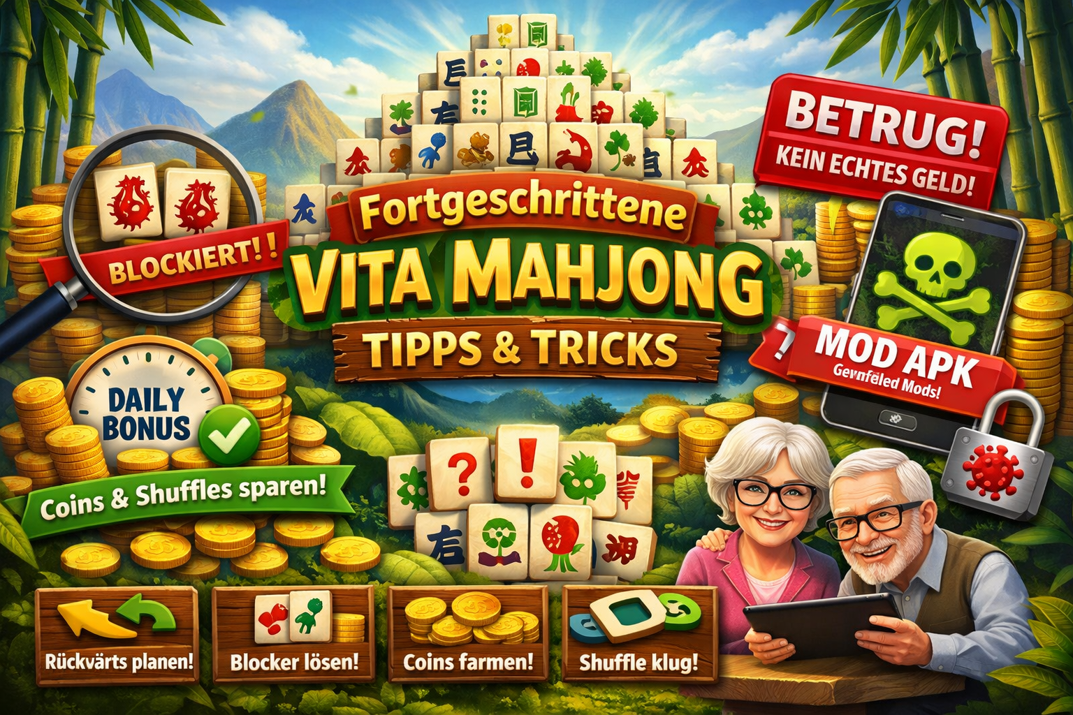 Vita Mahjong Tipps & Tricks
